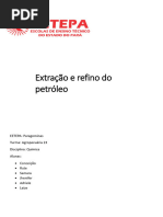 Quimica - Extracao de Petroleo