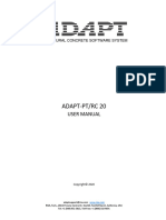 PTRC - 20 User Manual