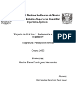 Practica 1 - Radiometria e Índices de Vegetación