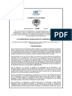 Comision Reguladora Telecomunicaciones CRT - Telefonía