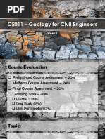 CE011 - Week 1