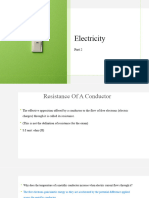 Grade 11 Topic 5 Electricity Part 2 2022-2023