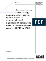 BS 5422 - Insulation