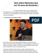 As 10 Verdades Sobre Liderança Que Eu Aprendi em 10 Anos de Dunamis - CPL 2020