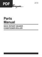 Challenger DKHC Rotary Header Parts Manual