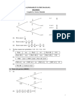 MAA 4.8 PROBABILITY II TREE DIAGRAMS Solutions