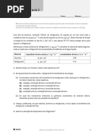 Questão de Aula 2 - Energia, Fenómenos Térmicos e Radiação