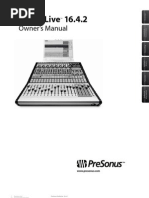 Presonus Studio Live Manual