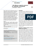 Cerebellar Imaging With Diffusion Magnetic Resonance