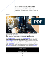 Cápsula 2 Partes Internas de Una Computadora