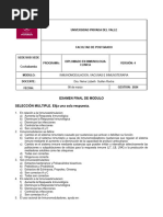 Examen de Modulo