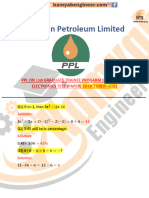 Pakistan Petroleum Limited (PPL) Trainee Electrical-Electronics Paper 2021