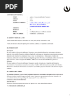 CA86 Analisis y Proyeccion de Estados Financieros 202302