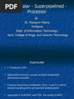 Superscalar - Superpipeline - Processor