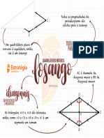 Mapa Mental Losango - Matemática