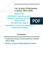 1-Projet de Systeeme D'information MBA