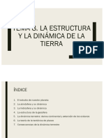 Tema 8. La Estructura y Dinámica de La Tierra