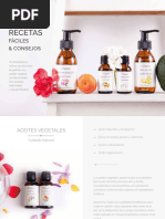 Recetario Aceites Vegetales