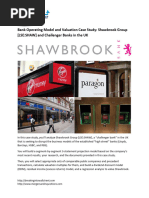 Banks 02 SHAW Valuation Case Study