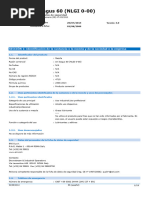 MSDS Eni Sagus 60 NLGI 0 00 - 4710 - 3.0 - ES