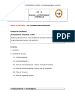 PED 110 Modulo 2 Tema #8 Una Forma de Procesar Informacion 2023