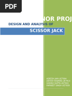 Design and Analysis of Scissor Jack PDF Free