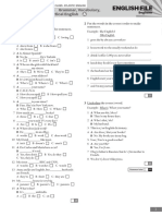 English File Beginner - Progress Test (1-6)