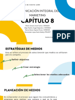 Comunicación Integral Del Marketing: Capítulo 8