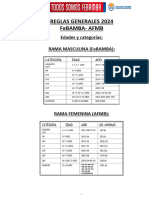 Reglas Generales Febamba Afmb 2024