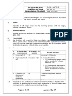 Amf-P-02 Procedure For NC Product