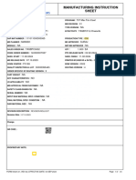 Manufacturing Instruction Sheet: Revision Rollout 07.10.2023