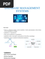 Introduction To DBMS