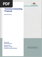 Cementation Program For Rig-1, DL-F-BR