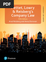 Pettet, Lowry and Reisberg's Company Law