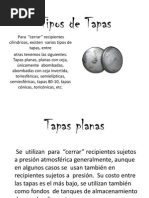 Tipos de Tapas