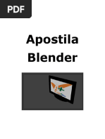 Apostila Blender Primeira Parte 01