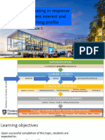 Lecture Module 5 Differentiating in Response To Student Interest & Learning Profile