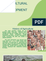 Agricultural Development-May 2023