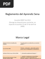 Reglamento Del Aprendiz Sena