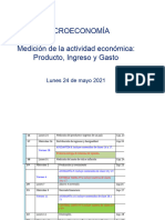 Clase 16 Lunes 24 Mayo. Medicion Del Producto Ingreso Gasto