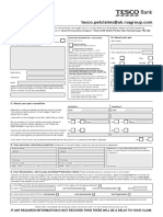 Tesco Pet Insurance Claim Form