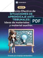 Ebook Exposicion Efectiva de Situaciones de Aprendizaje Ante Tribunales Ideas de Materiales Fisicos y Material Auxiliar Kumuboxdf