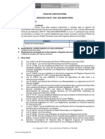 Documento, Aviso de Convocatoria