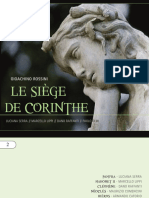 Siège de Corinthe-Libretto Di Sala