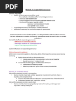 L9 Models of Corporate Governance