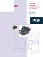 Technical Information: Series TM Transit Mixer Axial Piston Pump Size 070/089