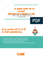 5° Básico Matemática Unidad 1 OA1 Semana Del 27 Al 30 de Abril