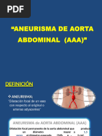 Aneurisma de Aorta Abdominal