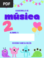 Cuadernillo 2do Música.