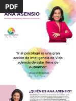 Ana Asensio Vidas en Positivo 2022